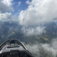 Flugwegposition um 12:25:54: Aufgenommen in der Nähe von Gemeinde Wald am Schoberpaß, 8781, Österreich in 2393 Meter